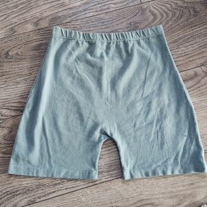 Brandy Melville Sage Green Bike Shorts